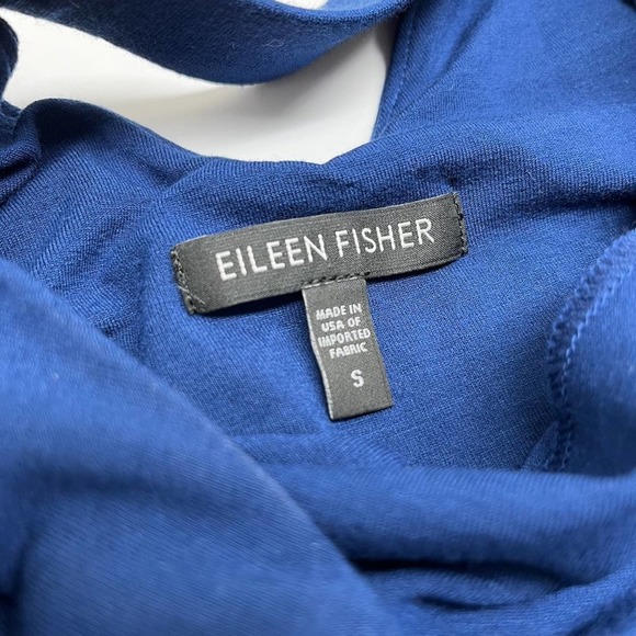 Eileen Fisher Blue Bonnet Ballet/Scoop Neck Dress - Picture 7 of 8